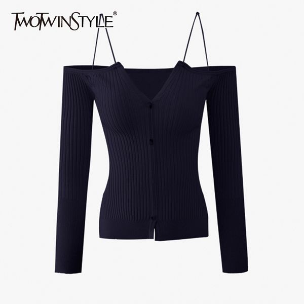twowinsyle apricot elegant knitted shirt for women v neck long sleeve casual slim shirts female spring fashion style 210524, White
twowinsyle apricot elegant knitted shirt for women v neck long sleeve casual slim shirts female spring fashion style 210524, White