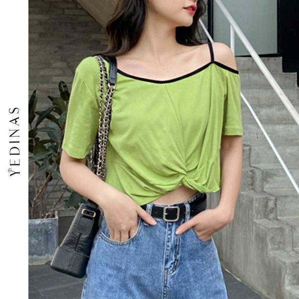 yedinas summer t shirt women short sleeve t-shirt off shoulder tee femme causal korean style 210527, White
yedinas summer t shirt women short sleeve t-shirt off shoulder tee femme causal korean style 210527, White