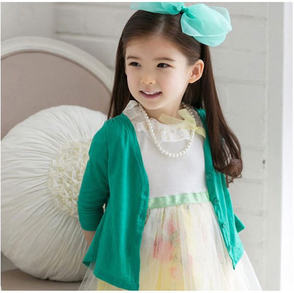 2021 Spring Autumn Summer 3-10 Years Children Long Sleeve V Neck Solid Color Sun-Protection Thin Cardigan Baby Kids For Girls, Yellow
2021 Spring Autumn Summer 3-10 Years Children Long Sleeve V Neck Solid Color Sun-Protection Thin Cardigan Baby Kids For Girls, Yellow
