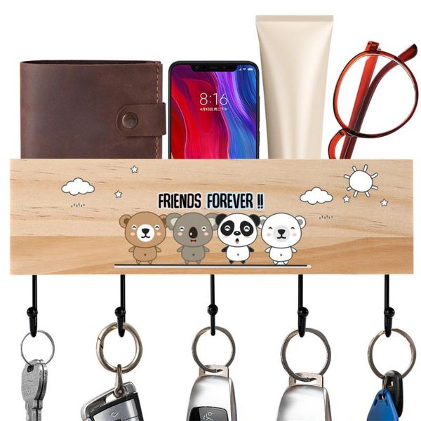 hooks & rails cute animals printed wood sign iron hook key holder home wall-mounted sundries storage hanging racks nordic fashion
hooks & rails cute animals printed wood sign iron hook key holder home wall-mounted sundries storage hanging racks nordic fashion