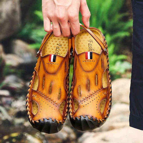 slippers large size men's slippers soft soled leather dual purpose beach shoes outdoor casual sandals for men 6fqj, Black
slippers large size men's slippers soft soled leather dual purpose beach shoes outdoor casual sandals for men 6fqj, Black