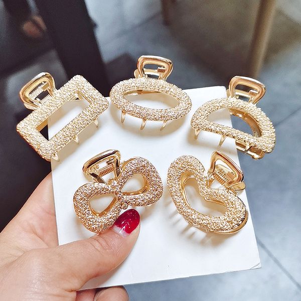 s2807 fashion jewelry women's metal geometric hairpin ponytail hair claws hair clip bobby pin lady girl barrette headdress hair accesso, Golden;silver
s2807 fashion jewelry women's metal geometric hairpin ponytail hair claws hair clip bobby pin lady girl barrette headdress hair accesso, Golden;silver