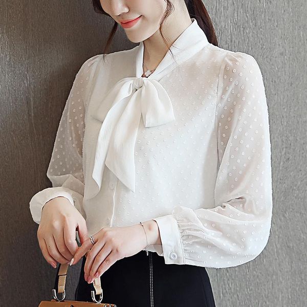 women's blouses & shirts korean chiffon women white shirt plus size woman bow long sleeve blouse blusas femininas elegante
women's blouses & shirts korean chiffon women white shirt plus size woman bow long sleeve blouse blusas femininas elegante