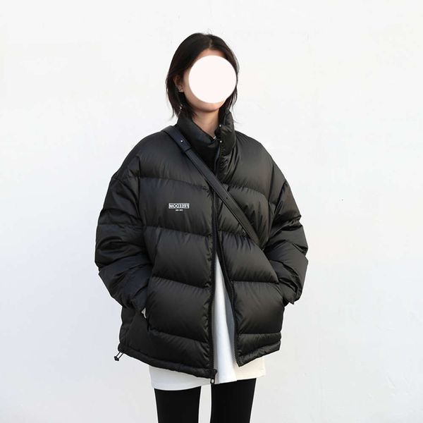 winter loose wind stand collar down cotton jacket women's casual bread afraid of in winter, Black
winter loose wind stand collar down cotton jacket women's casual bread afraid of in winter, Black