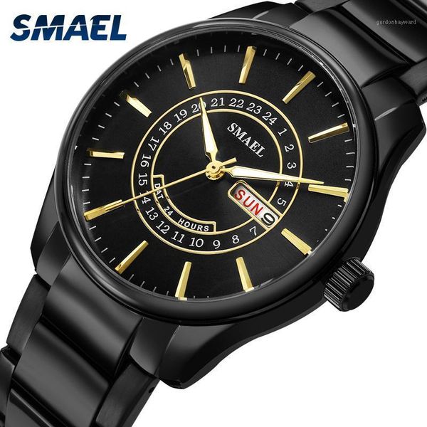 wristwatches smael business men's watches fashion luxury life waterproof analog quartz watch brand men male clock reloj hombre, Slivery;brown
wristwatches smael business men's watches fashion luxury life waterproof analog quartz watch brand men male clock reloj hombre, Slivery;brown