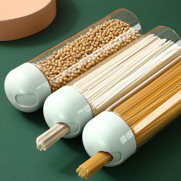 storage bottles & jars glass spaghetti container pasta with sealed measuring lid kitchen organizer tank transparent food
storage bottles & jars glass spaghetti container pasta with sealed measuring lid kitchen organizer tank transparent food
