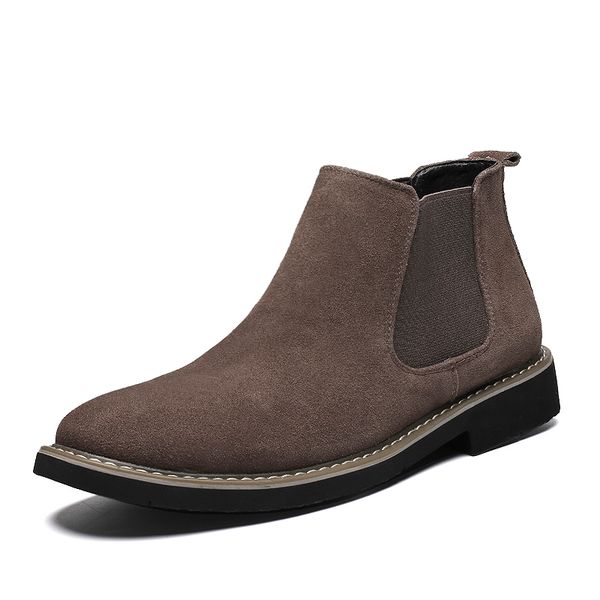 2022 suede leather chelsea men boots soft flat comfortable men dress shoes winter plush fur warm men ankle boots bota masculina, Red;white
2022 suede leather chelsea men boots soft flat comfortable men dress shoes winter plush fur warm men ankle boots bota masculina, Red;white