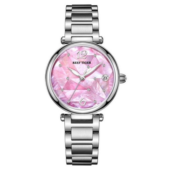 wristwatches watch for women,womens automatic watches reef tiger ladies self wind mechanical wristwatch dress clock luxury timepiece relogio, Slivery;brown
wristwatches watch for women,womens automatic watches reef tiger ladies self wind mechanical wristwatch dress clock luxury timepiece relogio, Slivery;brown