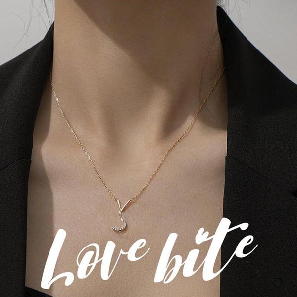 chains simple fashion letter necklace atmosphere advanced personalized inlaid zircon pendant jewelry gifts for women, Silver
chains simple fashion letter necklace atmosphere advanced personalized inlaid zircon pendant jewelry gifts for women, Silver