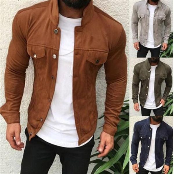 men's jackets european and american spring autumn slim tooling casual jacket fashion coat outwear, Black;brown
men's jackets european and american spring autumn slim tooling casual jacket fashion coat outwear, Black;brown