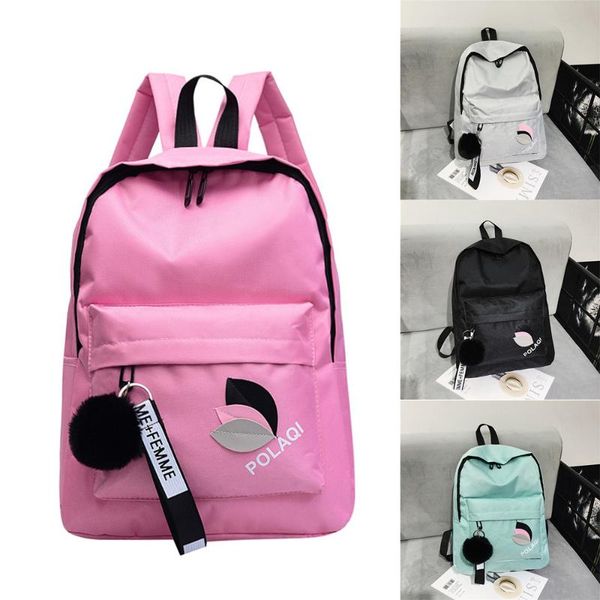backpack 2021 korean nylon printing solid girl school bags for teenage college wind women schoolbag high student bag black pink
backpack 2021 korean nylon printing solid girl school bags for teenage college wind women schoolbag high student bag black pink