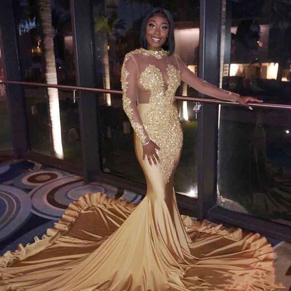 gold mermaid prom dresses long sleeves beads appliques vestidos evening gowns plus size party wear, Black;red
gold mermaid prom dresses long sleeves beads appliques vestidos evening gowns plus size party wear, Black;red