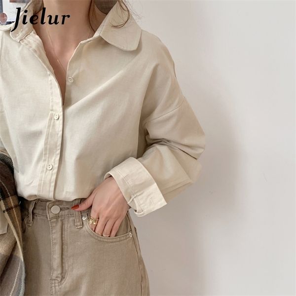 solid color shirt women turn-down collar blouse long sleeve spring vintage leisure korean apricot camisas mujer s-l 210426, White
solid color shirt women turn-down collar blouse long sleeve spring vintage leisure korean apricot camisas mujer s-l 210426, White