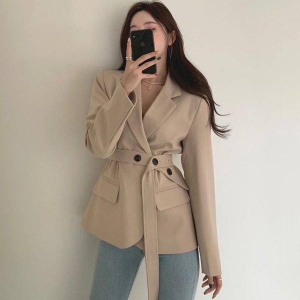 spring french elegant single-breasted design slim waist long sleeve women blazers jacket coat women's suits, White;black
spring french elegant single-breasted design slim waist long sleeve women blazers jacket coat women's suits, White;black