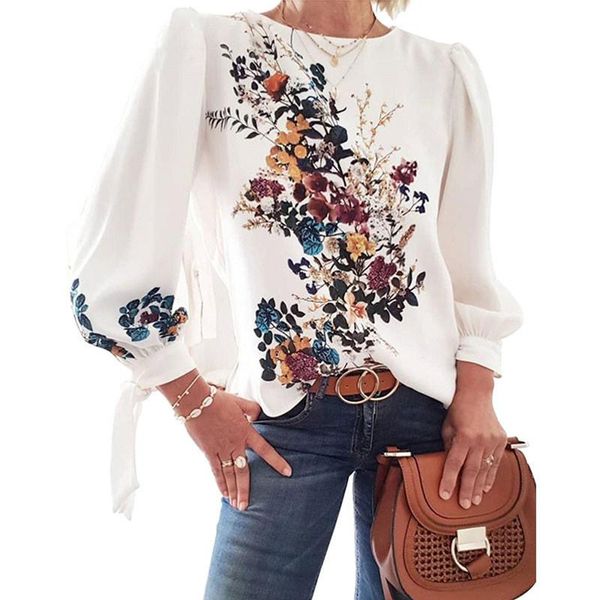 women floral print long sleeve loose pullover blouse chic casual spring fall fashion vintage women's shirt white blouses & shirts
women floral print long sleeve loose pullover blouse chic casual spring fall fashion vintage women's shirt white blouses & shirts