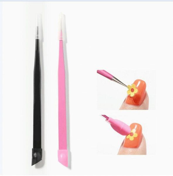 nail art kits steelless straight tweezers tips metal with silicone pressing head set manicure toosl pink black
nail art kits steelless straight tweezers tips metal with silicone pressing head set manicure toosl pink black