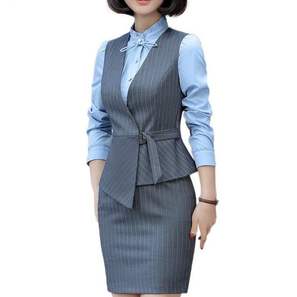 women's vests 2021 fashion and elegant women skirt vest suit for summer short suits work wear office ladies formal stripe clothes, Black;white
women's vests 2021 fashion and elegant women skirt vest suit for summer short suits work wear office ladies formal stripe clothes, Black;white