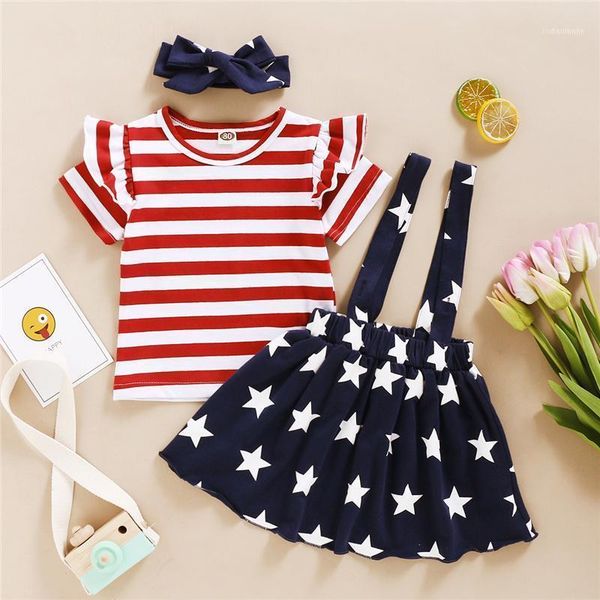 clothing sets 3pcs 1-4years baby girls cotton clothes set,children independence day o-neck short sleeve +suspender skirt+headdress1, White
clothing sets 3pcs 1-4years baby girls cotton clothes set,children independence day o-neck short sleeve +suspender skirt+headdress1, White