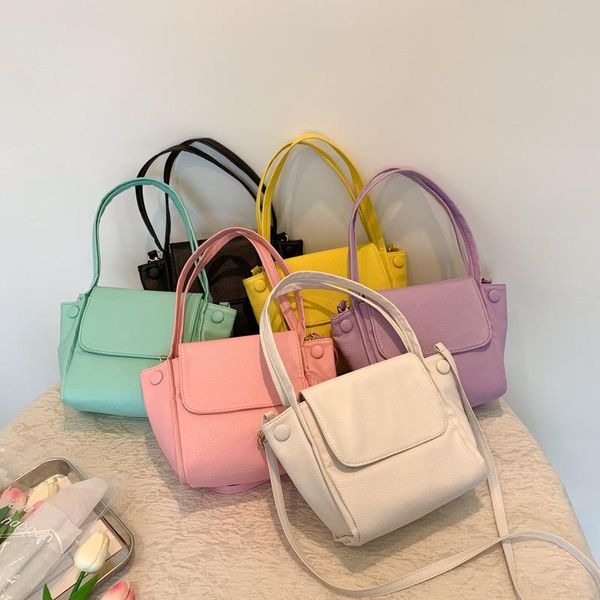 shoulder bags ladies retro candy color handbag simple texture trendy fashion western style bag lychee pattern messenger
shoulder bags ladies retro candy color handbag simple texture trendy fashion western style bag lychee pattern messenger