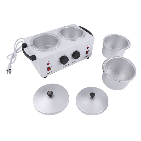 double pot wax heater electric ontharing tool wax machine hands feet paraffin therapy retention cream salon beauty tool
double pot wax heater electric ontharing tool wax machine hands feet paraffin therapy retention cream salon beauty tool