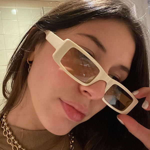 sunglasses square women 2021 travel small rectangle sun glasses female fashion retro lunette de soleil femme, White;black
sunglasses square women 2021 travel small rectangle sun glasses female fashion retro lunette de soleil femme, White;black