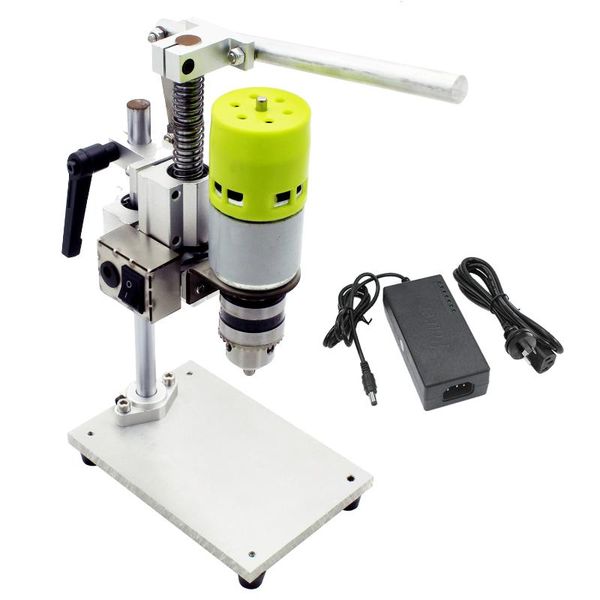 professiona electric drills 7-speed mini drill press bench drilling chuck 1.5-10mm 100w small diy pure aluminum
professiona electric drills 7-speed mini drill press bench drilling chuck 1.5-10mm 100w small diy pure aluminum