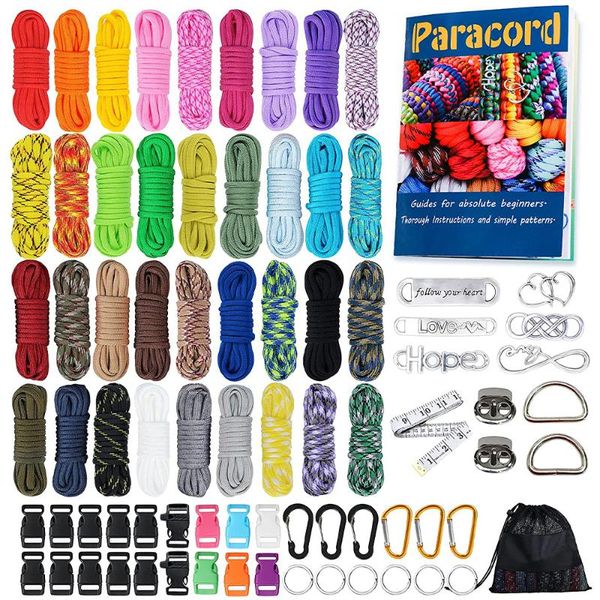 outdoor gadgets werewolves paracord, 550 paracord combo kit with instruction book - 36 colors multifunction ropes camping tent rope
outdoor gadgets werewolves paracord, 550 paracord combo kit with instruction book - 36 colors multifunction ropes camping tent rope
