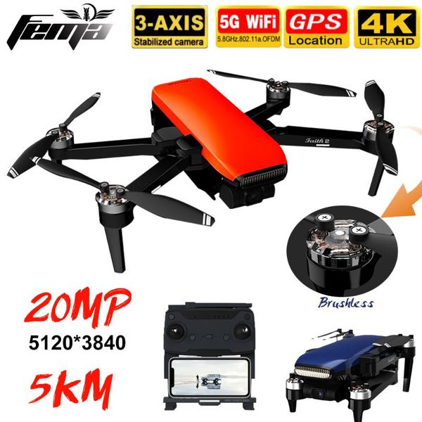 faith 2 camera drones 4k video gps 5000m long distance 35mins brushless quadcopter dron professional vs sg906max x12 x8
faith 2 camera drones 4k video gps 5000m long distance 35mins brushless quadcopter dron professional vs sg906max x12 x8