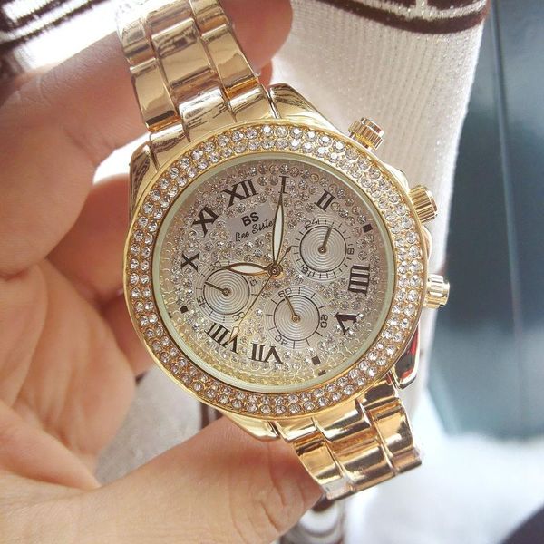 wristwatches fashion style latest design diamond watch quartz women's watches bracelet watchband not mechanical, Slivery;brown 
wristwatches fashion style latest design diamond watch quartz women's watches bracelet watchband not mechanical, Slivery;brown