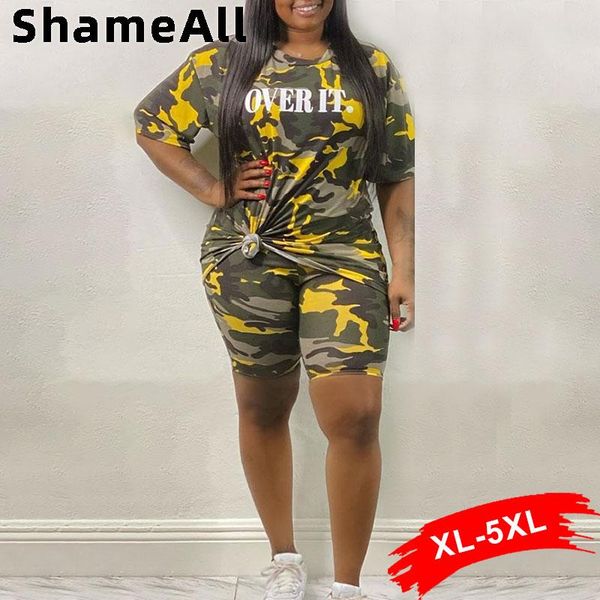 plus size tracksuits camouflage letters print t-shirt shorts 4xl summer matching sets tees biker short leggings fitness outfits, Black
plus size tracksuits camouflage letters print t-shirt shorts 4xl summer matching sets tees biker short leggings fitness outfits, Black