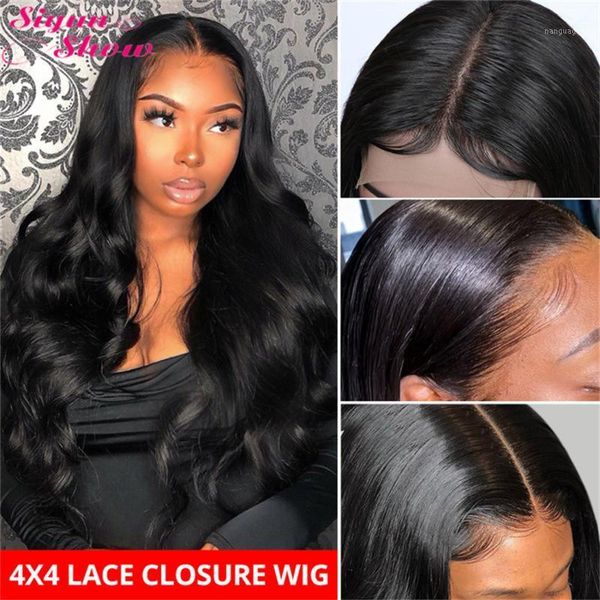 siyun show raw hair body wave wig 4x4 closure pre plucked with baby lace lacefront human1, Black;brown
siyun show raw hair body wave wig 4x4 closure pre plucked with baby lace lacefront human1, Black;brown