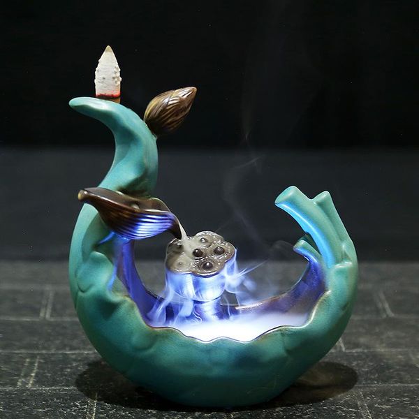 fragrance lamps creative led lotus incense burner furnace ornamental sandalwood smoking backflow censer ceramic antique
fragrance lamps creative led lotus incense burner furnace ornamental sandalwood smoking backflow censer ceramic antique
