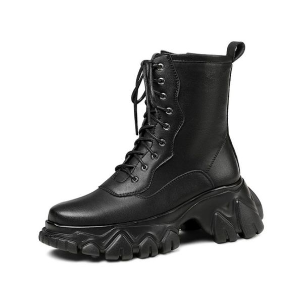 2022 women new real leather short boots round toe cross strap thick bottom zipper cool ladies footwear size 34-39, Black
2022 women new real leather short boots round toe cross strap thick bottom zipper cool ladies footwear size 34-39, Black