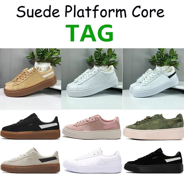 2021 with tag suede platform core men running shoes wheat beige black gum triple white leather olive particle pink pale grey women sneakers
2021 with tag suede platform core men running shoes wheat beige black gum triple white leather olive particle pink pale grey women sneakers