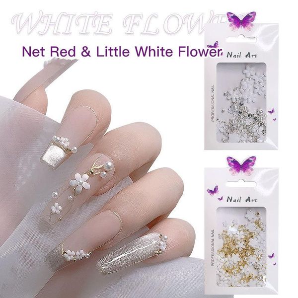 nail art decorations small white flower size mixed sticker creative fashion self-adhesive stickers diy nails decoration accessories, Silver;gold
nail art decorations small white flower size mixed sticker creative fashion self-adhesive stickers diy nails decoration accessories, Silver;gold