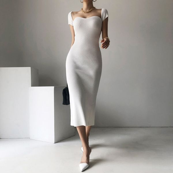 casual dresses summer 2021 women korean slim split long sweater short sleeve knitting z3cs, Black;gray
casual dresses summer 2021 women korean slim split long sweater short sleeve knitting z3cs, Black;gray
