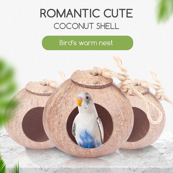small animal supplies creative climbing coconut shell bird nest parrot cool summer cage decoration pet toys
small animal supplies creative climbing coconut shell bird nest parrot cool summer cage decoration pet toys