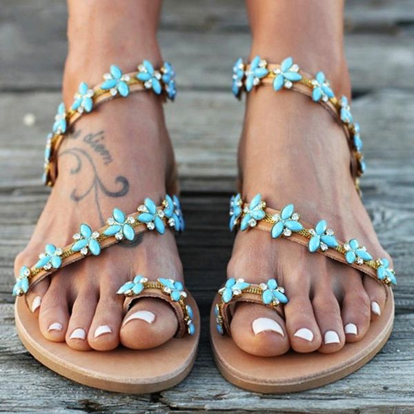 sandals summer flat sweet boho pearl decoration women beach sand holiday shoes leather flats plus size, Black
sandals summer flat sweet boho pearl decoration women beach sand holiday shoes leather flats plus size, Black