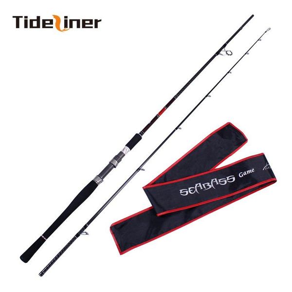 tideliner sea bass fishing rod 2.4m 2.7m carbon fiber spinning lure weight 15-40g mh power test 9kg boat rods
tideliner sea bass fishing rod 2.4m 2.7m carbon fiber spinning lure weight 15-40g mh power test 9kg boat rods
