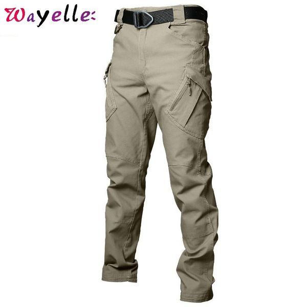 men's pants military cargo men autumn army combat tactical multi pockets casual cotton mens, Black
men's pants military cargo men autumn army combat tactical multi pockets casual cotton mens, Black