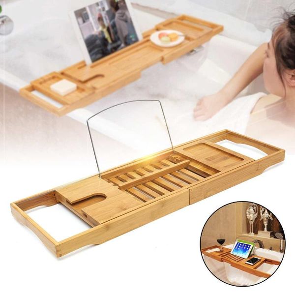 luxury bathroom bamboo bath shelf tray bathtub holder bridge tub caddy rack wine support shelves
luxury bathroom bamboo bath shelf tray bathtub holder bridge tub caddy rack wine support shelves