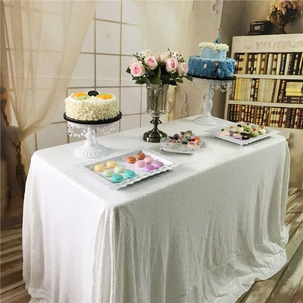 table cloth white sequin tablecloth party glitter rectangular cover for christmas wedding decoration supplys
table cloth white sequin tablecloth party glitter rectangular cover for christmas wedding decoration supplys