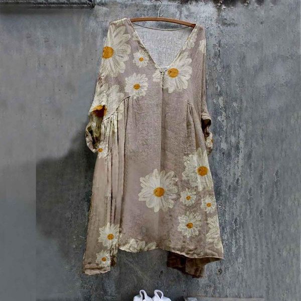 casual dresses fashion women's midi dress retro floral printed half sleeves v-neck loose elegant ladies comfy plus size #g2, Black;gray
casual dresses fashion women's midi dress retro floral printed half sleeves v-neck loose elegant ladies comfy plus size #g2, Black;gray