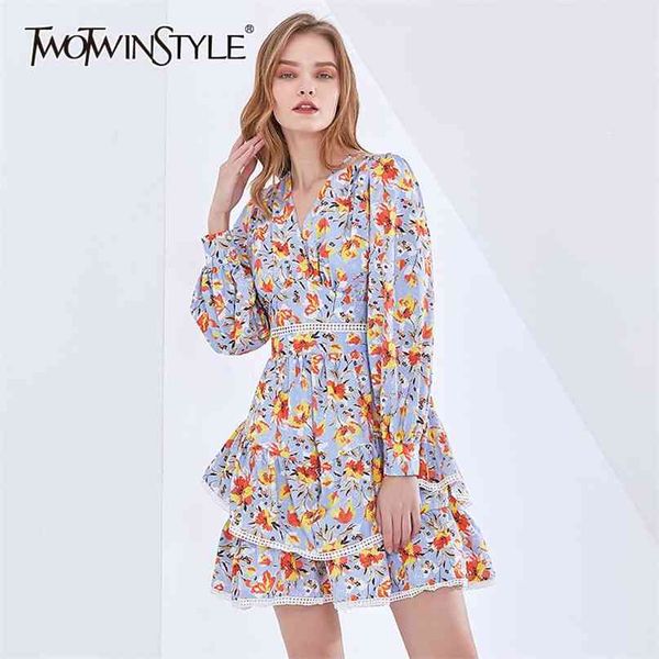 elegant patchwork ruffle dress for women v neck long sleeve high waist print dresses female fashion clothing 210520, Black;gray
elegant patchwork ruffle dress for women v neck long sleeve high waist print dresses female fashion clothing 210520, Black;gray