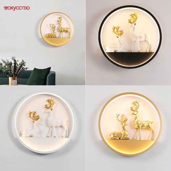 nordic creative gold resin deer round led wall lamp for hallway children bedroom sleeping night lights indoor loft decor sconce
nordic creative gold resin deer round led wall lamp for hallway children bedroom sleeping night lights indoor loft decor sconce