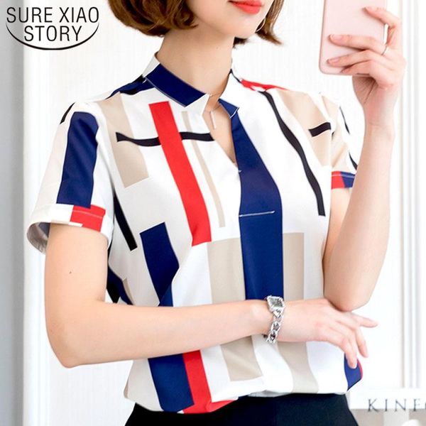 summer v-neck chiffon lady short shirt women and blouse office fashion slim blusas female shirts 3521 women's blouses &, White
summer v-neck chiffon lady short shirt women and blouse office fashion slim blusas female shirts 3521 women's blouses &, White