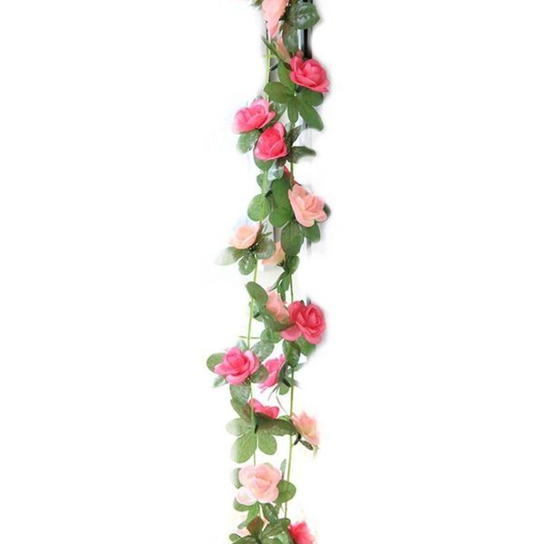 decorative flowers & wreaths 250cm silk rose wedding decorations ivy vine artificial wall green hanging leaves decor garland arch with l2n8
decorative flowers & wreaths 250cm silk rose wedding decorations ivy vine artificial wall green hanging leaves decor garland arch with l2n8