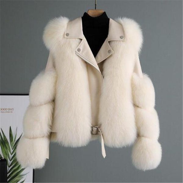 women's fur & faux 2022 imitation trend coat autumn winter women fashionable jacket temperament elegant motorcycle jackets, Black
women's fur & faux 2022 imitation trend coat autumn winter women fashionable jacket temperament elegant motorcycle jackets, Black