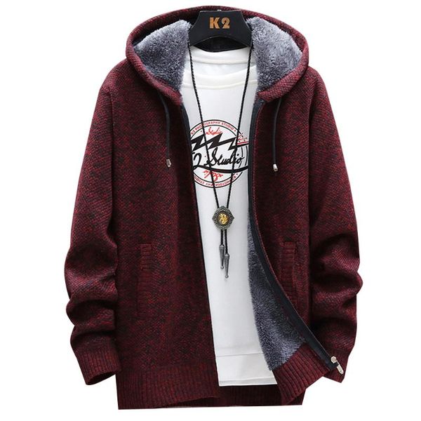 men's jackets men solid hooded coat thick knit winter warm hoodie zipper soft swweatshirt jacket long sleeve casual loose fashion clot, Black;brown
men's jackets men solid hooded coat thick knit winter warm hoodie zipper soft swweatshirt jacket long sleeve casual loose fashion clot, Black;brown