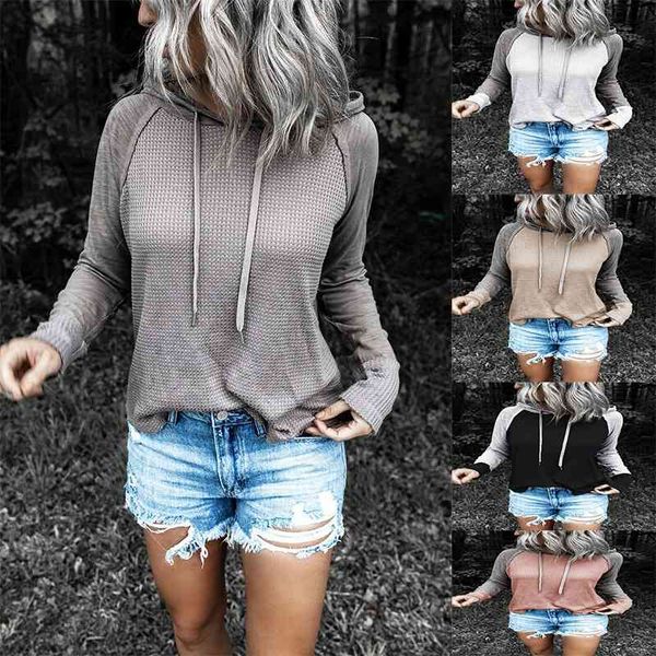 2021 new autumn winter loose casual long sleeve drawstring hooded sweater t-shirt women's wear, Black
2021 new autumn winter loose casual long sleeve drawstring hooded sweater t-shirt women's wear, Black